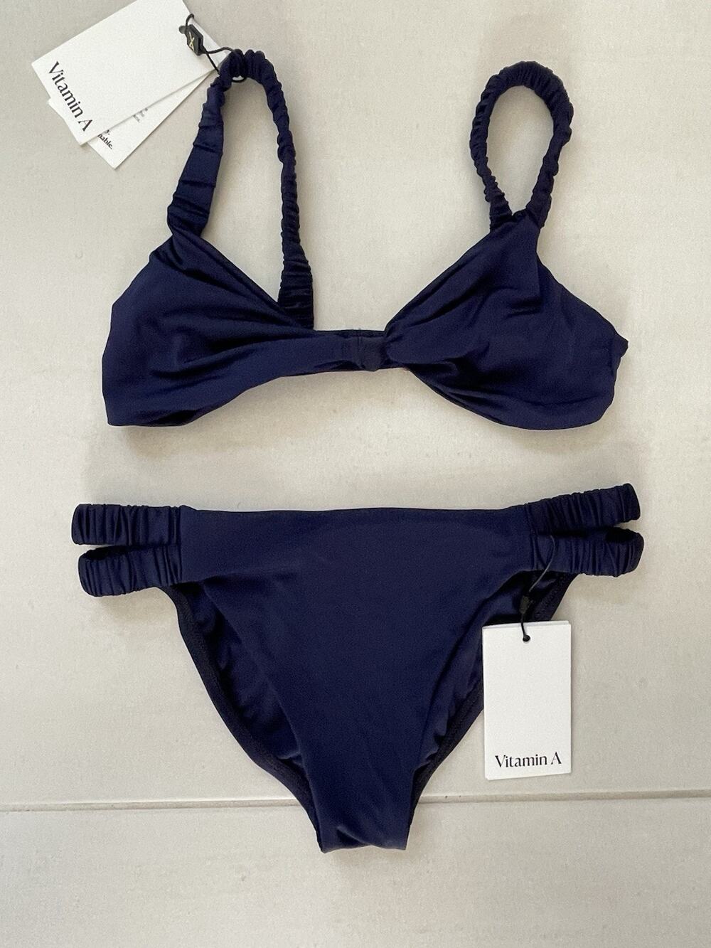 Vitamin A Swim Bralette Bikini Swimsuit Ecolux Zuri